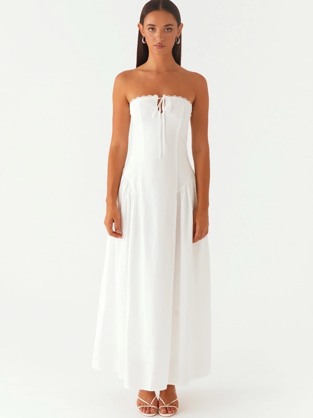 Peppermayo Burleigh Maxi Dress Drop Waist Corset - Picture 1 of 5